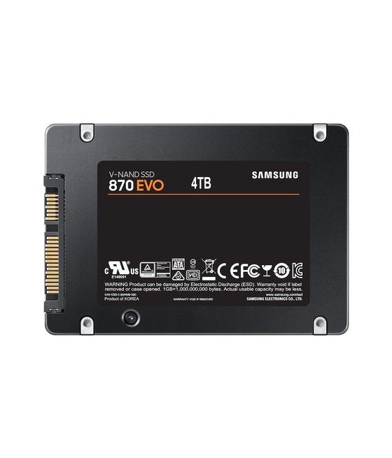 Samsung 870 EVO 2.5" 4000 GB Serial ATA III V-NAND - Imagen 5