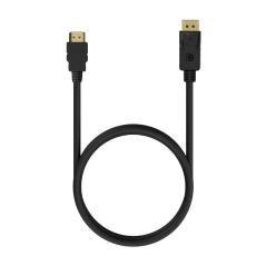 Cable conversor aisens a125-0550/ displayport macho - hdmi macho/ 50cm/ negro