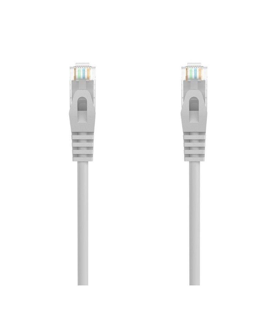 Cable de red rj45 awg24 utp aisens a145-0554 cat.6a/ lszh/ 1.5m/ gris