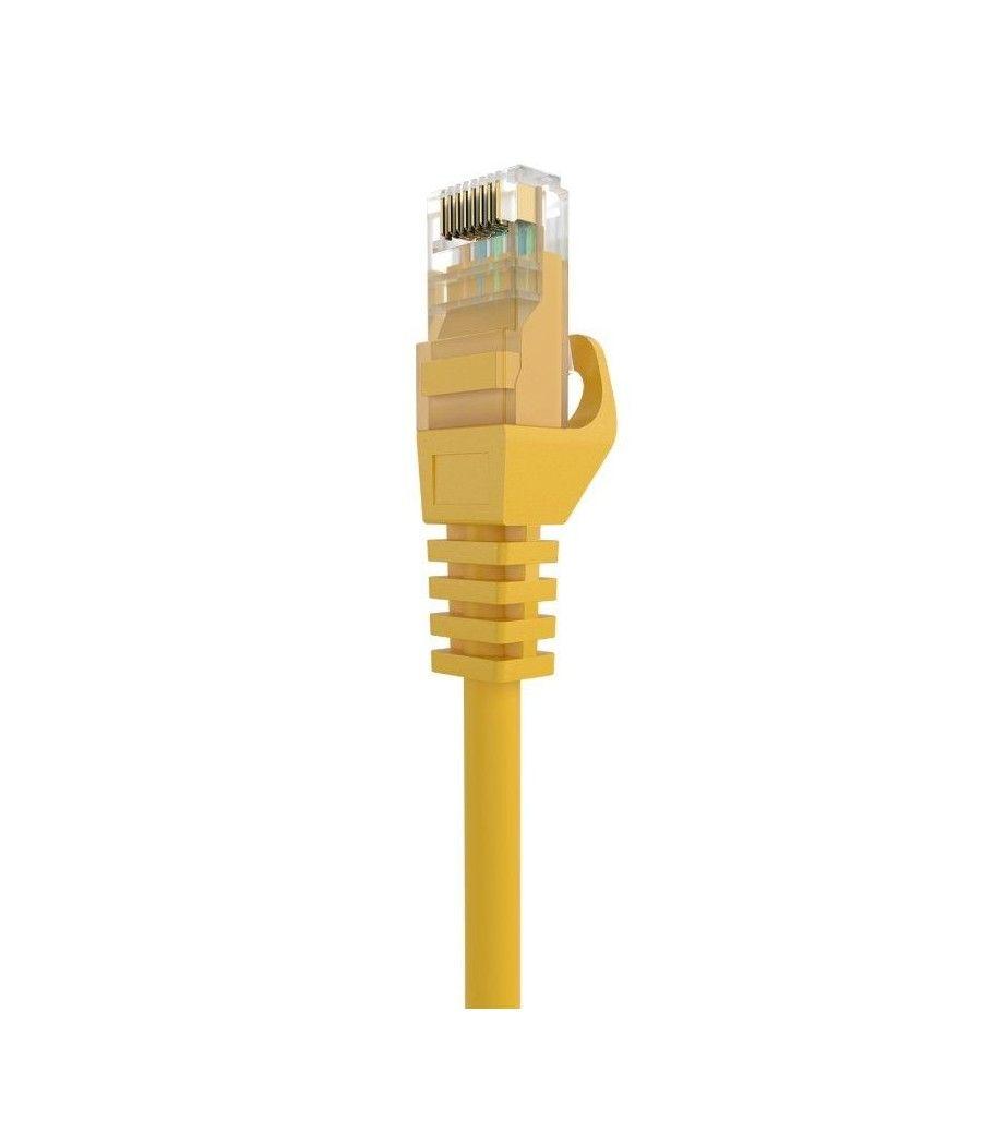 Cable de red rj45 awg24 utp aisens a145-0564 cat.6a/ lszh/ 30cm/ amarillo