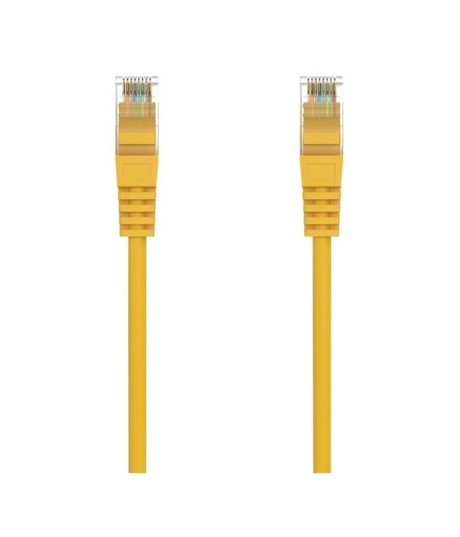 Cable de red rj45 awg24 utp aisens a145-0564 cat.6a/ lszh/ 30cm/ amarillo