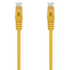 Cable de red rj45 awg24 utp aisens a145-0565 cat.6a/ lszh/ 50cm/ amarillo