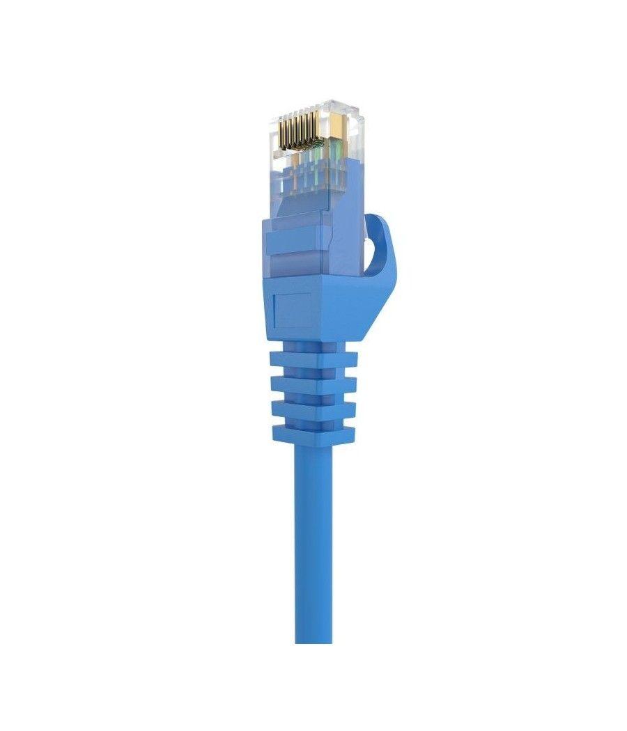 Cable de red rj45 awg24 utp aisens a145-0571 cat.6a/ lszh/ 30cm/ azul