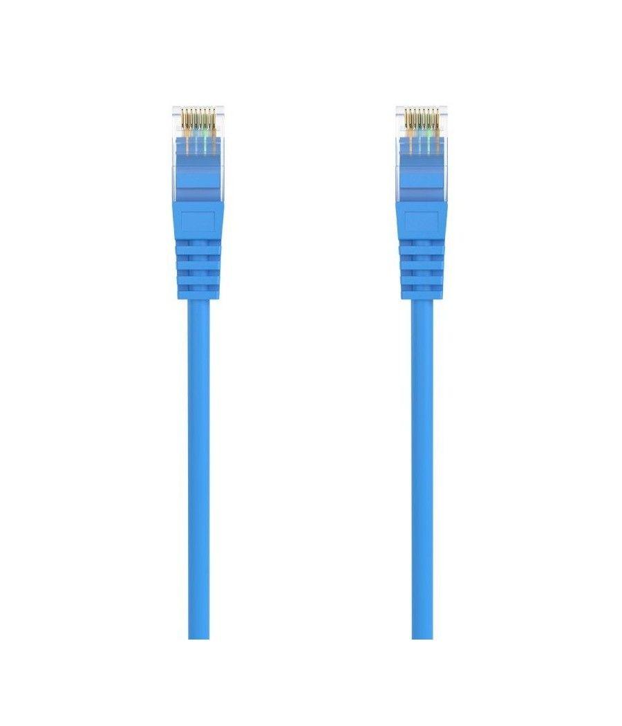 Cable de red rj45 awg24 utp aisens a145-0571 cat.6a/ lszh/ 30cm/ azul