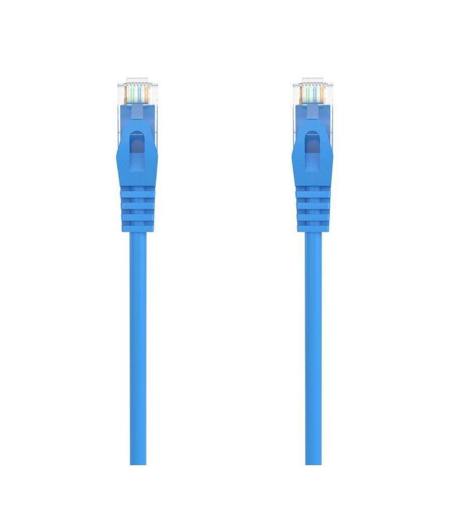 Cable de red rj45 awg24 utp aisens a145-0575 cat.6a/ lszh/ 2m/ azul