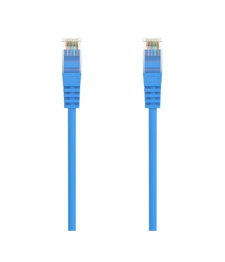 Cable de red rj45 awg24 utp aisens a145-0575 cat.6a/ lszh/ 2m/ azul