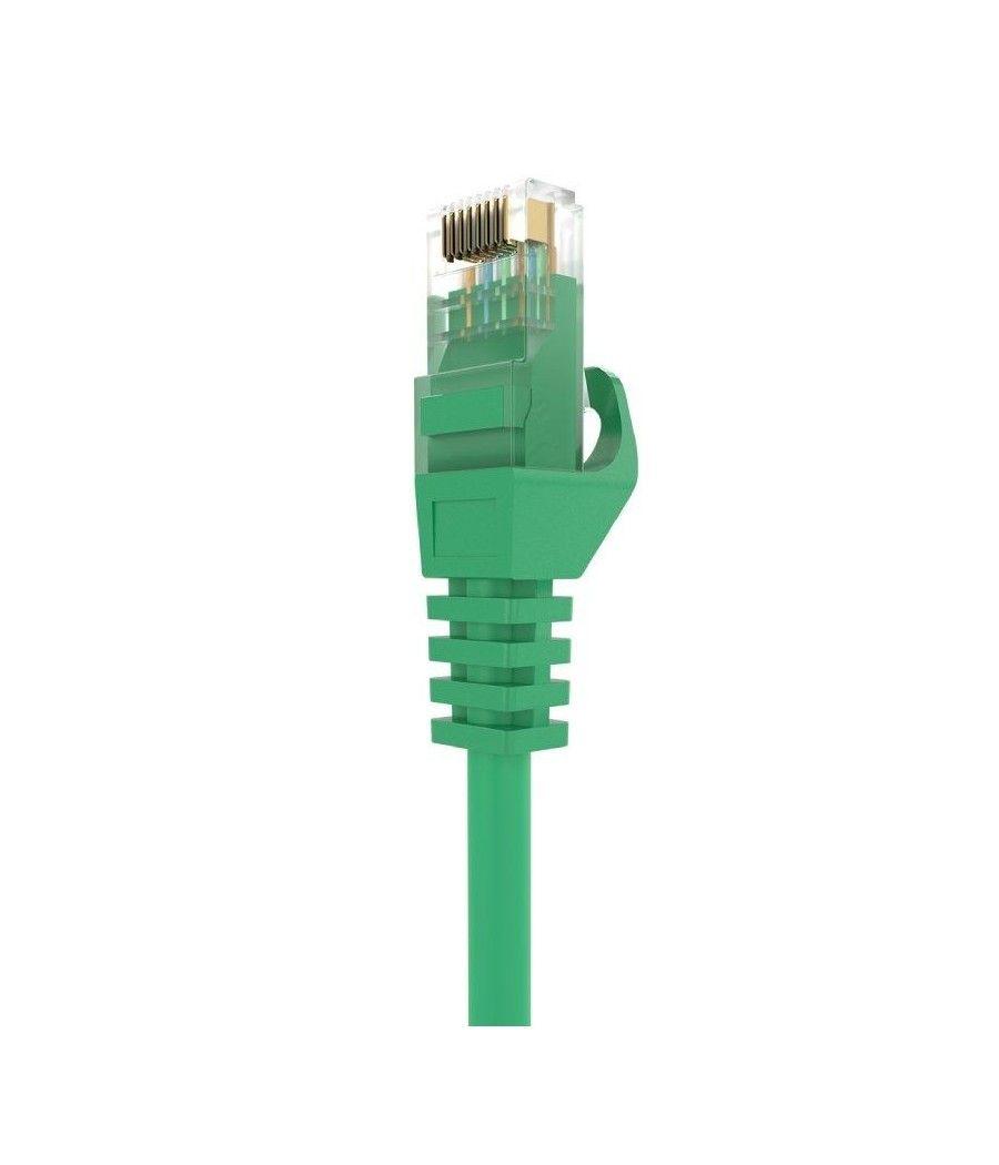 Cable de red rj45 awg24 utp aisens a145-0577 cat.6a/ lszh/ 25cm/ verde