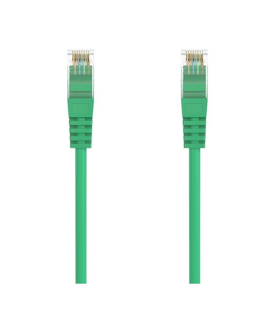 Cable de red rj45 awg24 utp aisens a145-0578 cat.6a/ lszh/ 30cm/ verde