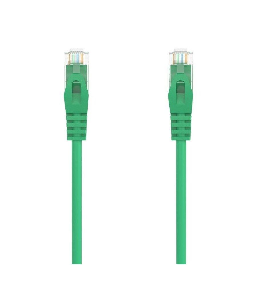 Cable de red rj45 awg24 utp aisens a145-0579 cat.6a/ lszh/ 50cm/ verde