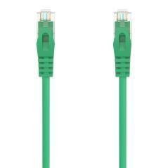 Cable de red rj45 awg24 utp aisens a145-0582 cat.6a/ lszh/ 2m/ verde