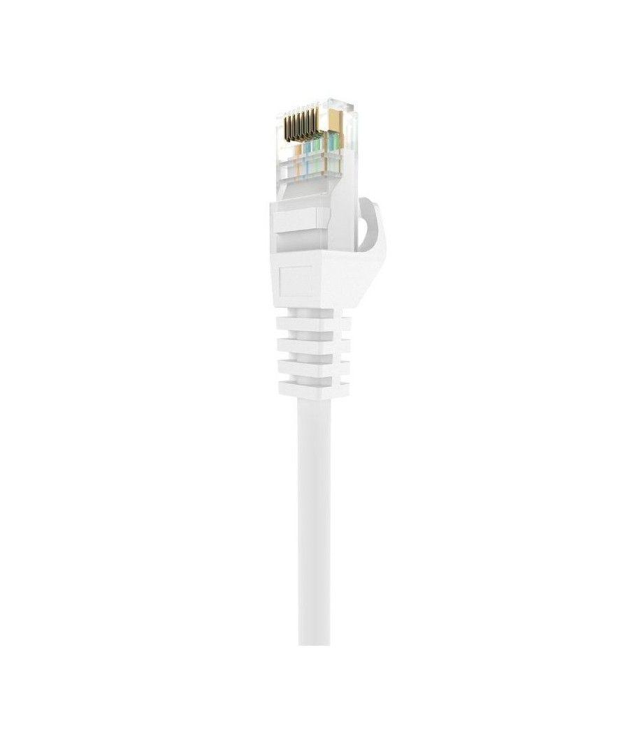 Cable de red rj45 awg24 utp aisens a145-0592 cat.6a/ lszh/ 30cm/ blanco