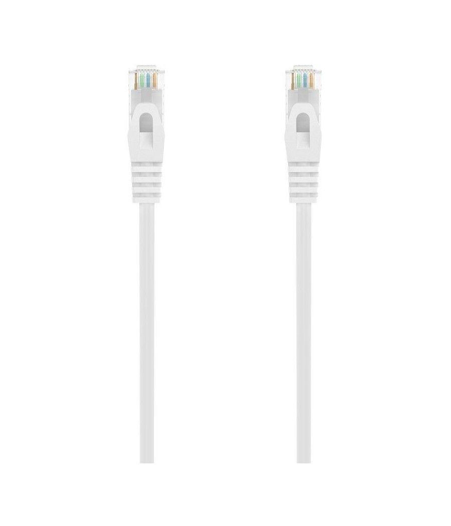 Cable de red rj45 awg24 utp aisens a145-0595 cat.6a/ lszh/ 1.5m/ blanco