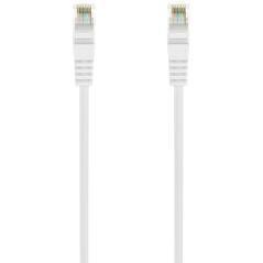 Cable de red rj45 awg24 utp aisens a145-0595 cat.6a/ lszh/ 1.5m/ blanco