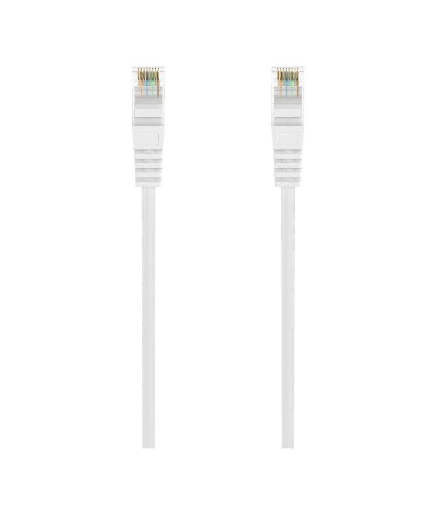 Cable de red rj45 awg24 utp aisens a145-0595 cat.6a/ lszh/ 1.5m/ blanco