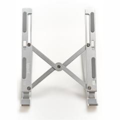 Iggual soporte portátil plegable aluminio plata 17