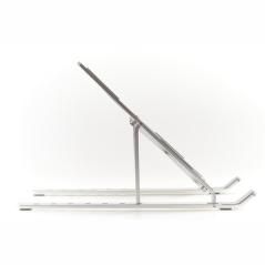 Iggual soporte portátil plegable aluminio plata 17