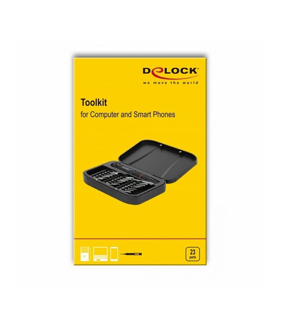 Delock kit de herramientas 23 piezas