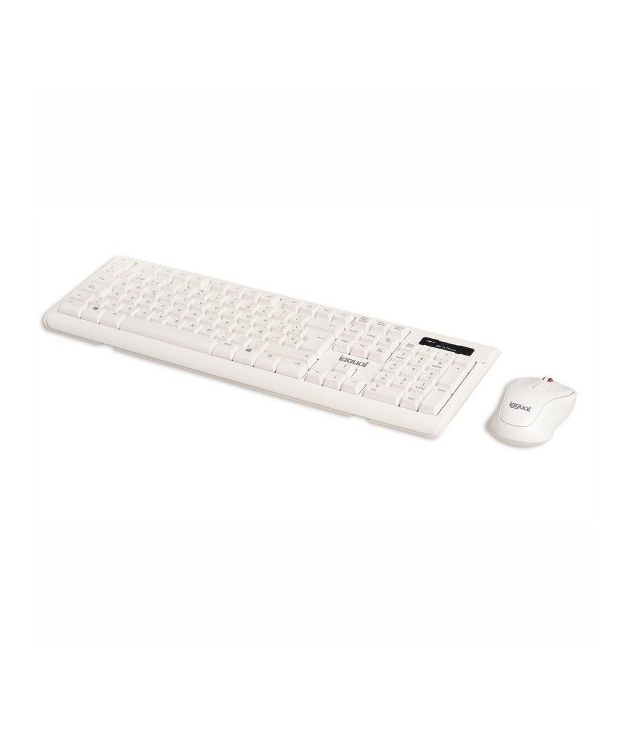 Iggual kit teclado ratón inalámbrico wmk-glow