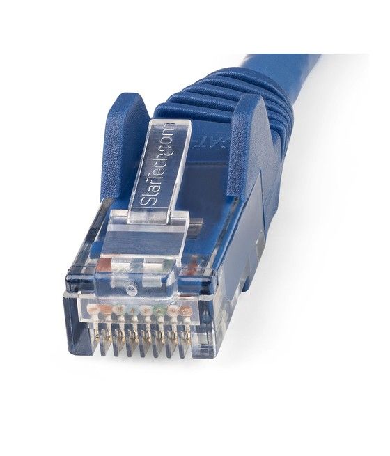 StarTech.com N6LPATCH1MBL cable de red Azul 1 m Cat6 U/UTP (UTP)