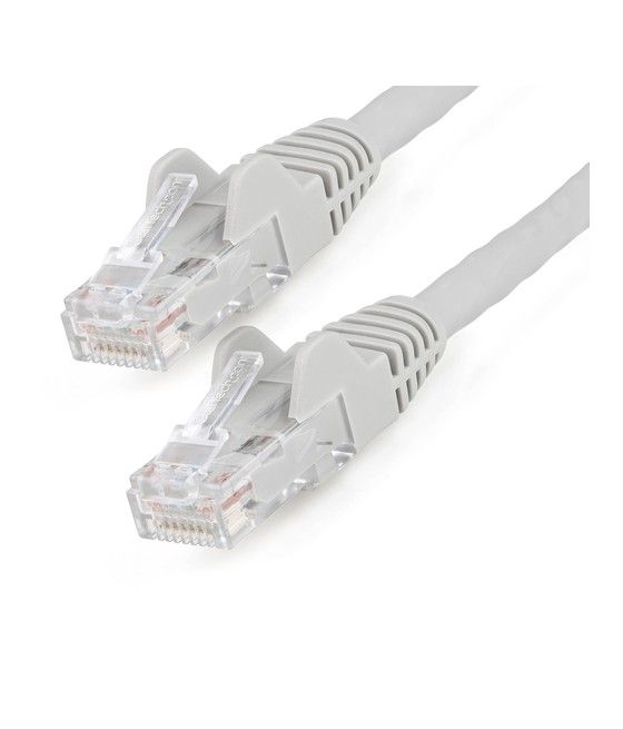 StarTech.com N6LPATCH1MGR cable de red Gris 1 m Cat6 U/UTP (UTP) - Imagen 1