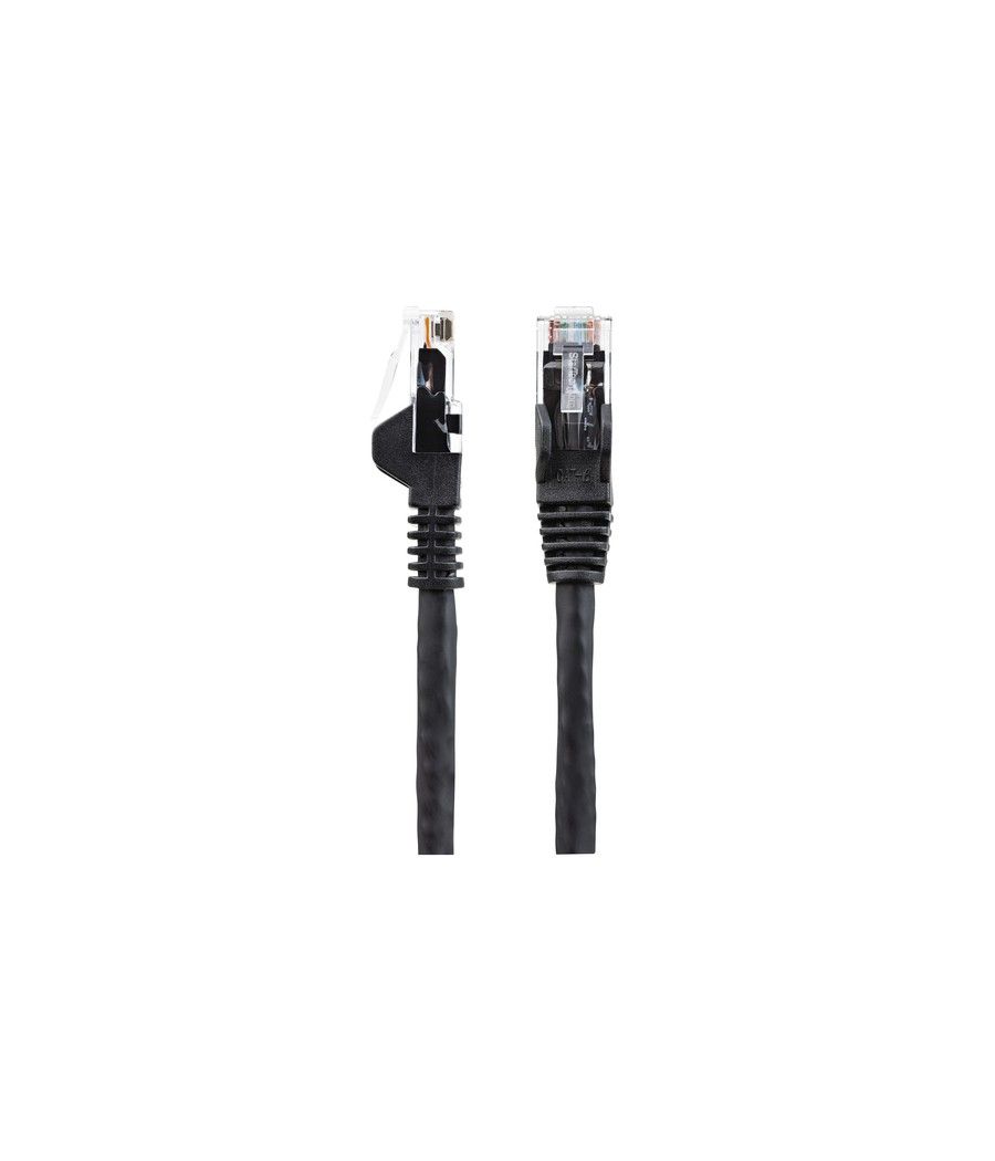 StarTech.com N6LPATCH3MBK cable de red Negro 3 m Cat6 U/UTP (UTP) - Imagen 3