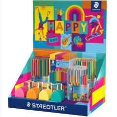 Staedtler expositor de sobremesa escritura y coloreado happy line c/surtidos