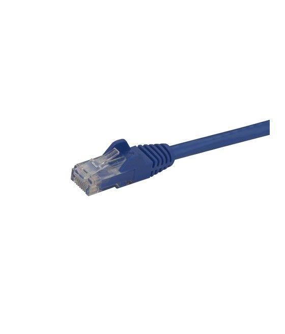 StarTech.com Cable de Red Ethernet Snagless Sin Enganches Cat 6 Cat6 Gigabit 1m - Azul - Imagen 2