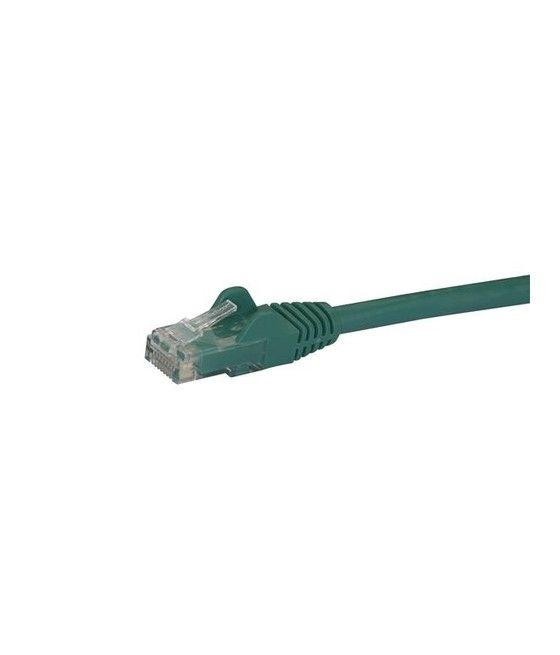 StarTech.com Cable de 1m Verde de Red Gigabit Cat6 Ethernet RJ45 sin Enganche - Snagless - Imagen 2