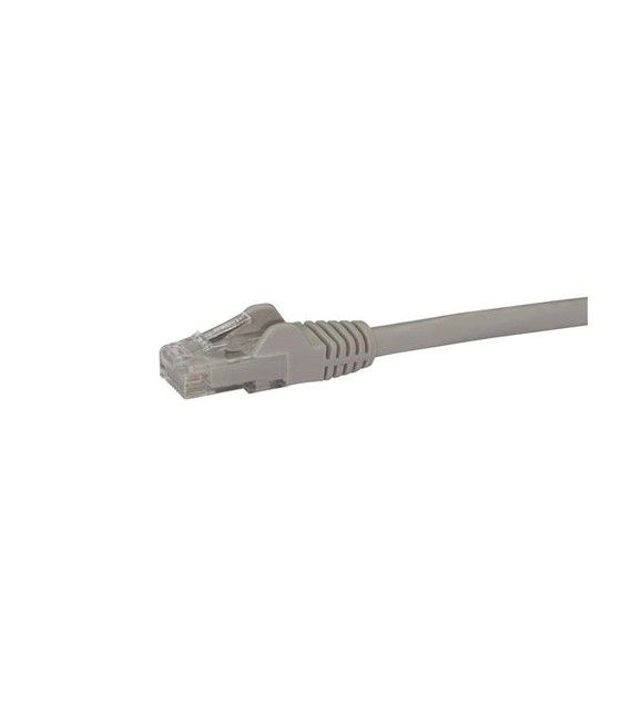 StarTech.com Cable de 1m Gris de Red Gigabit Cat6 Ethernet RJ45 sin Enganche - Snagless - Imagen 2