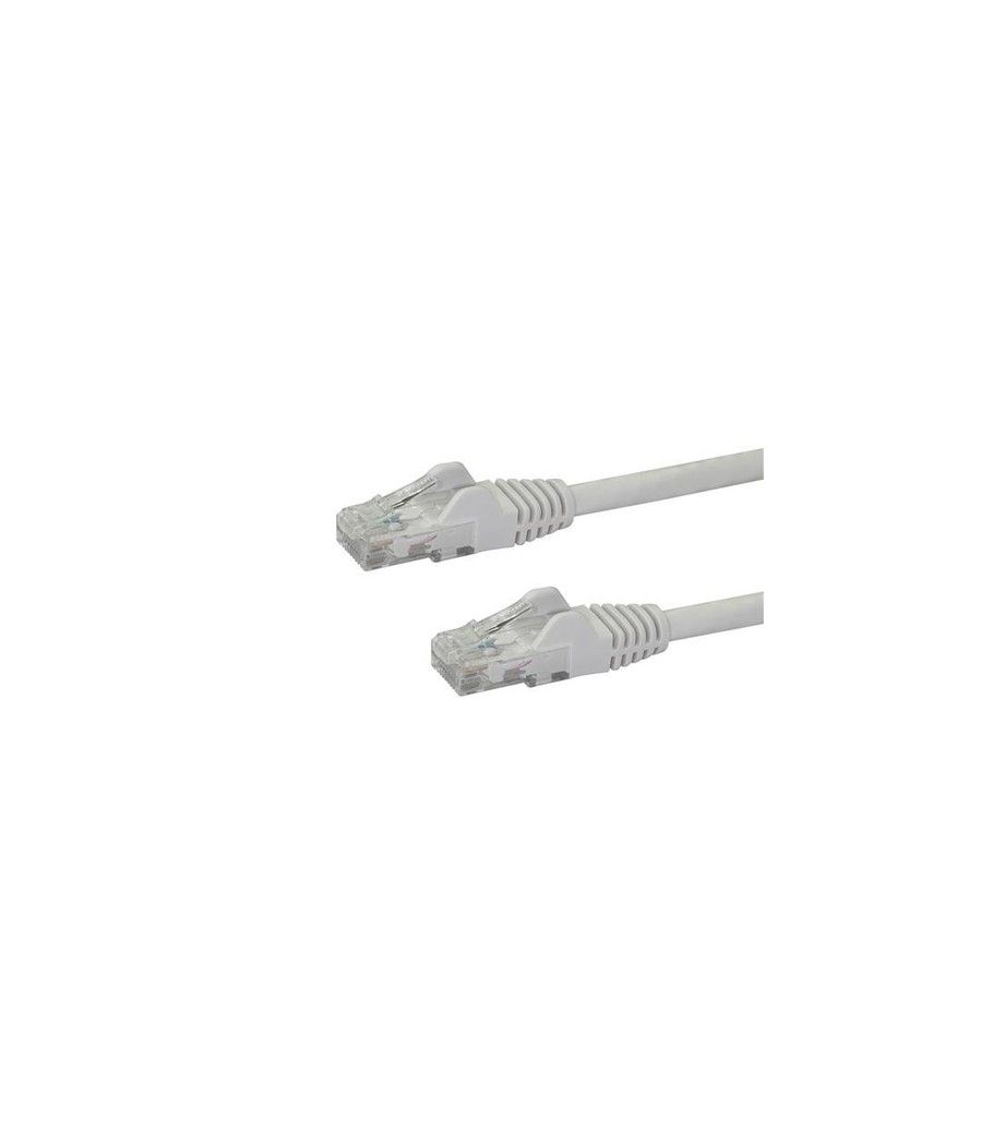 StarTech.com Cable de Red Ethernet Cat6 Snagless de 1m Blanco - Cable Patch RJ45 UTP - Imagen 1