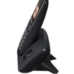 Teléfono inalámbrico panasonic kx-tgc250spb/ negro
