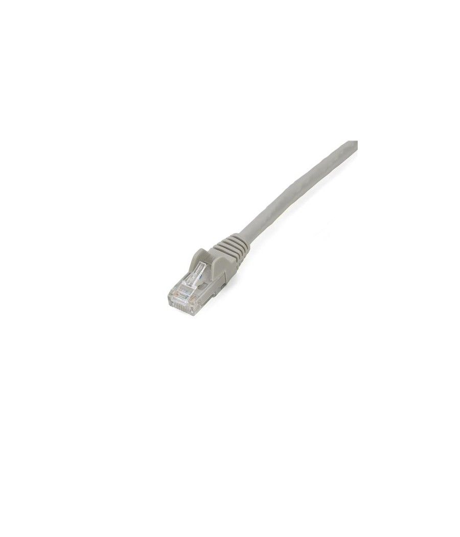 StarTech.com Cable de 2m Gris de Red Gigabit Cat6 Ethernet RJ45 sin Enganche - Snagless - Imagen 3