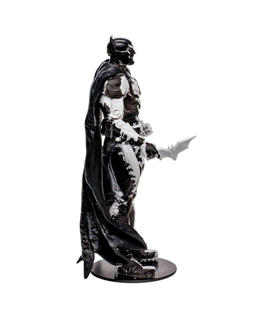 Figura y comic mcfarlane toys dc comics black adam batman line art variant`