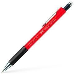 Faber castell portaminas 1347 grip 0,7mm rojo -12u-