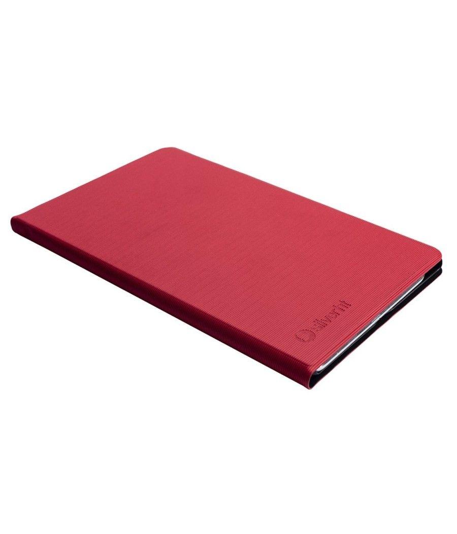 Funda silver ht para tablet samsung tab a8 10.4pulgadas 2022 con teclado bluetooth roja