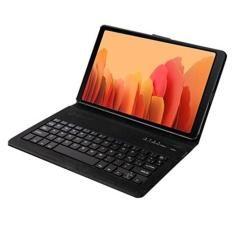 Funda silver ht para tablet samsung tab a8 10.4pulgadas 2022 con teclado bluetooth negra