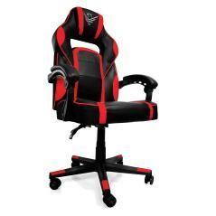 Silla gaming trophy cuero pu roja