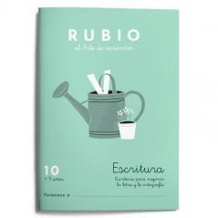 Rubio cuaderno de escritura nº 10 pack 10 unidades