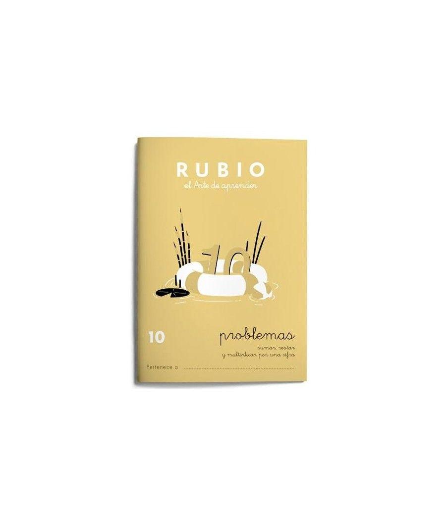 Rubio cuaderno de problemas nº 10 pack 10 unidades