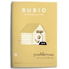 Rubio cuaderno de problemas nº 9 pack 10 unidades
