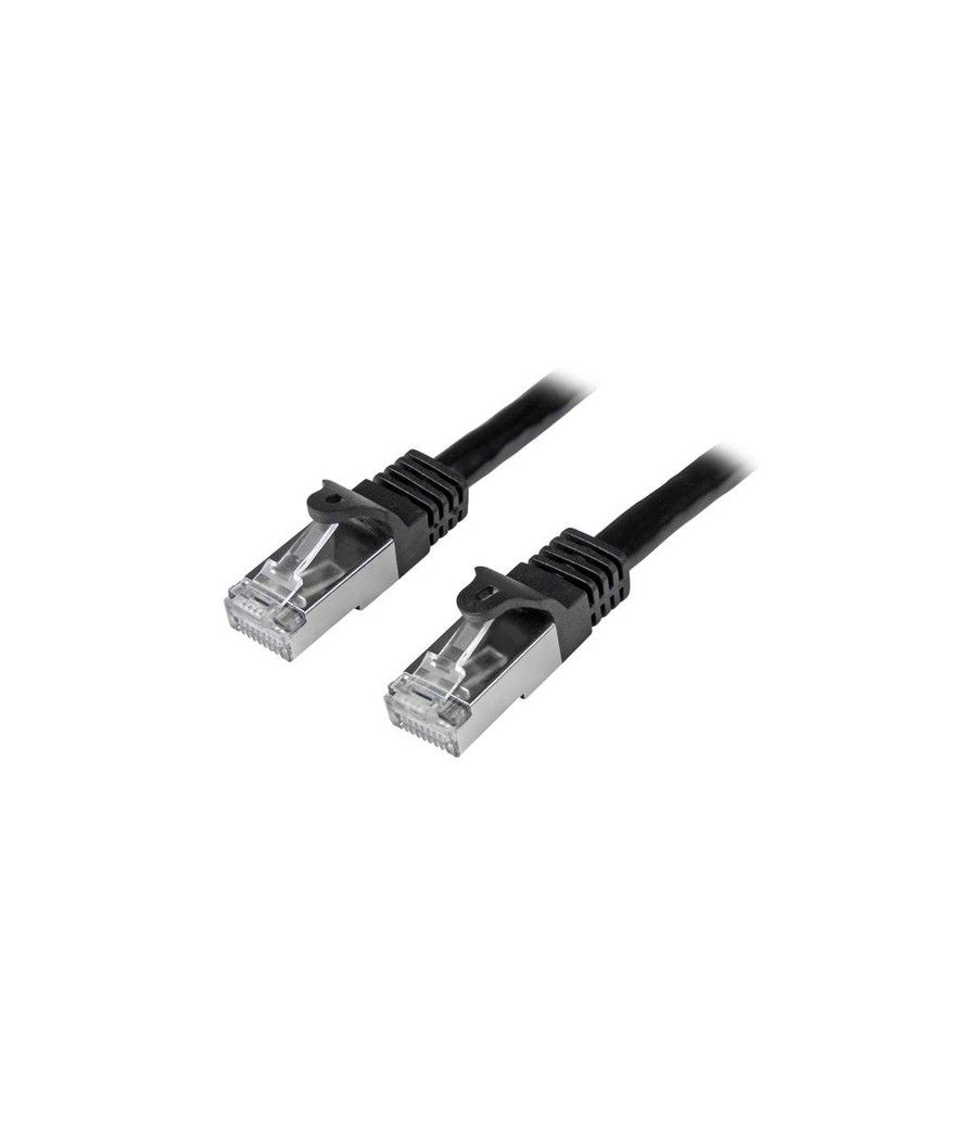 StarTech.com N6SPAT2MBK cable de red Negro 2 m Cat6 SF/UTP (S-FTP) - Imagen 1