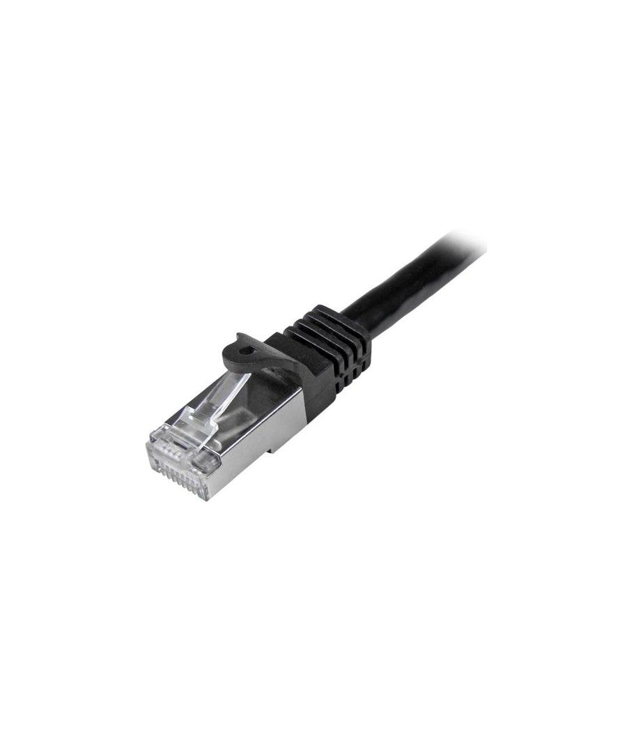 StarTech.com N6SPAT2MBK cable de red Negro 2 m Cat6 SF/UTP (S-FTP) - Imagen 2