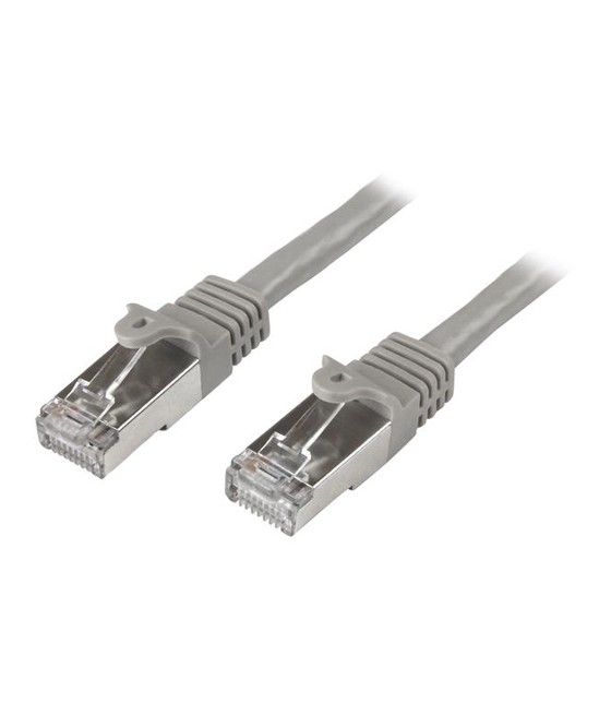 StarTech.com Cable de 5m de Red Cat6 Ethernet Gigabit Blindado SFTP - Gris - Imagen 1