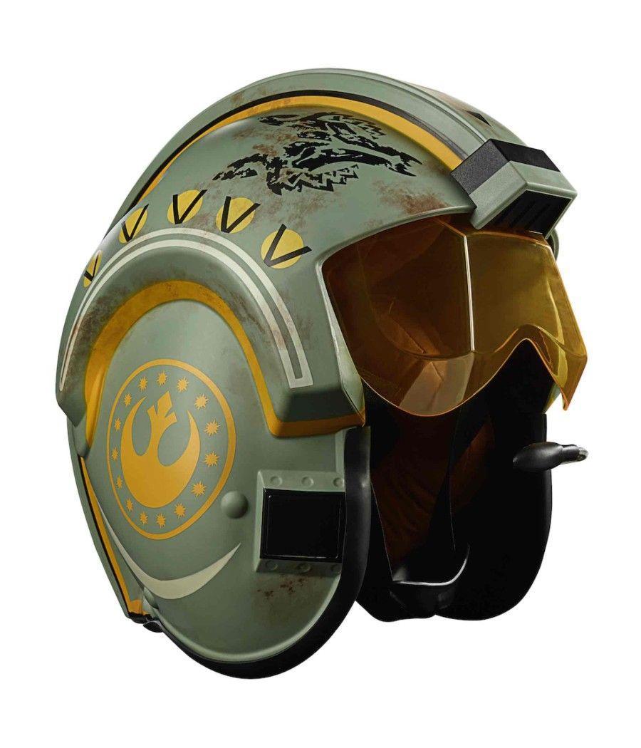 Replica escala 1:1trapper wolf casco electronico the mandalorian black series