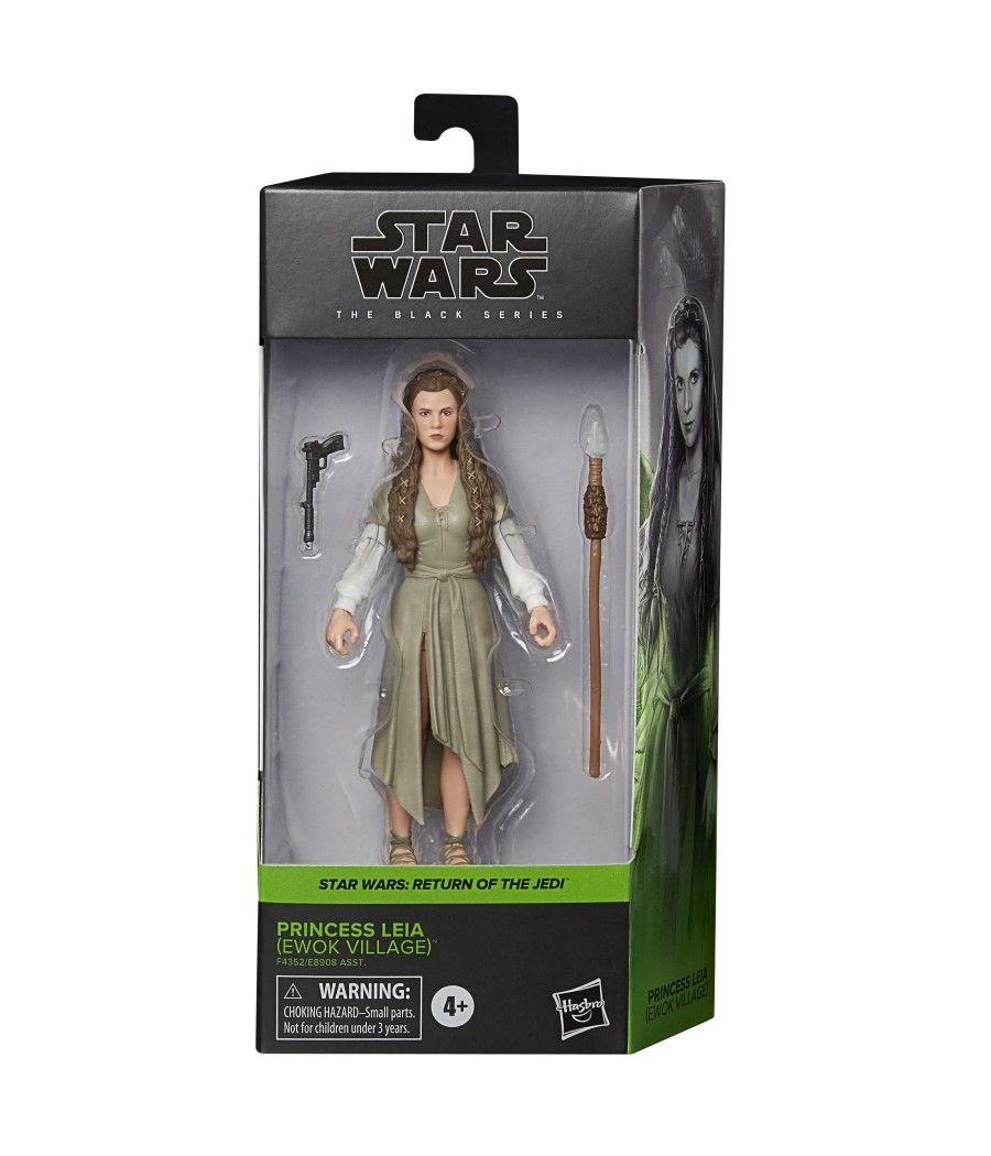 Figura hasbro princess leia ewok village return of the jedi black series