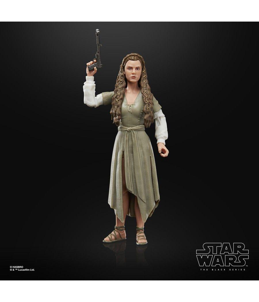 Figura hasbro princess leia ewok village return of the jedi black series