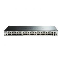 Switch semigestionable d-link stackable dgs-1510-52x/e 48p giga + 2p giga combo + 4p 10g sfp+