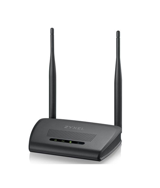 Zyxel NBG-418N v2 router inalámbrico Ethernet rápido Banda única (2,4 GHz) 4G Negro - Imagen 1