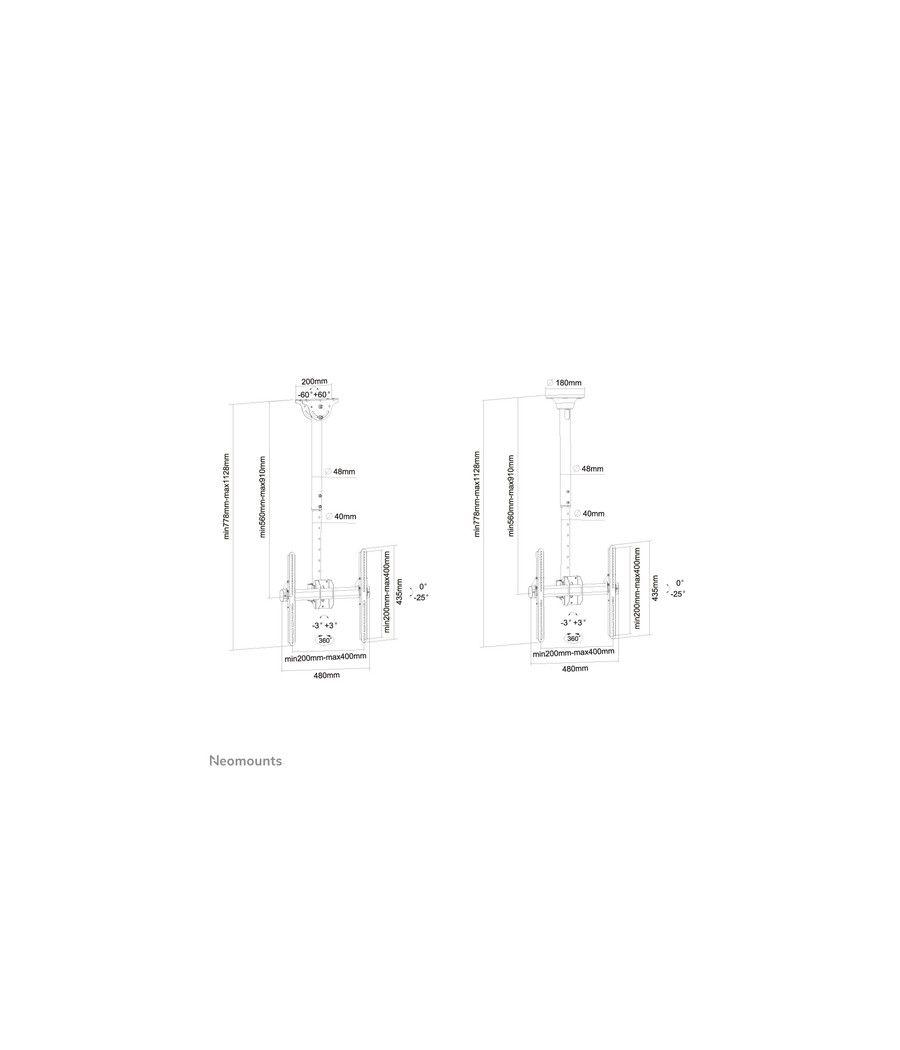 Neomounts by Newstar Select Soporte de techo para TV - Imagen 5