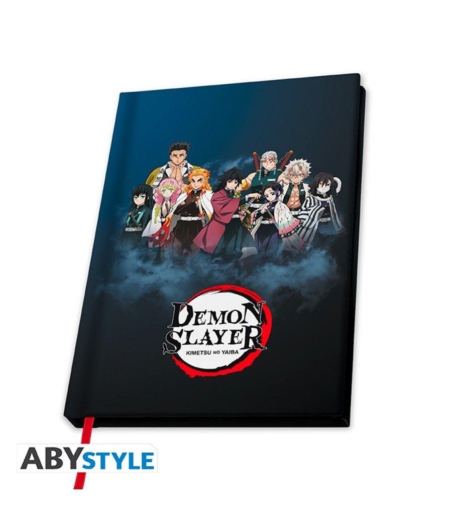 Cuaderno de notas abystyle demon slayer - pilares